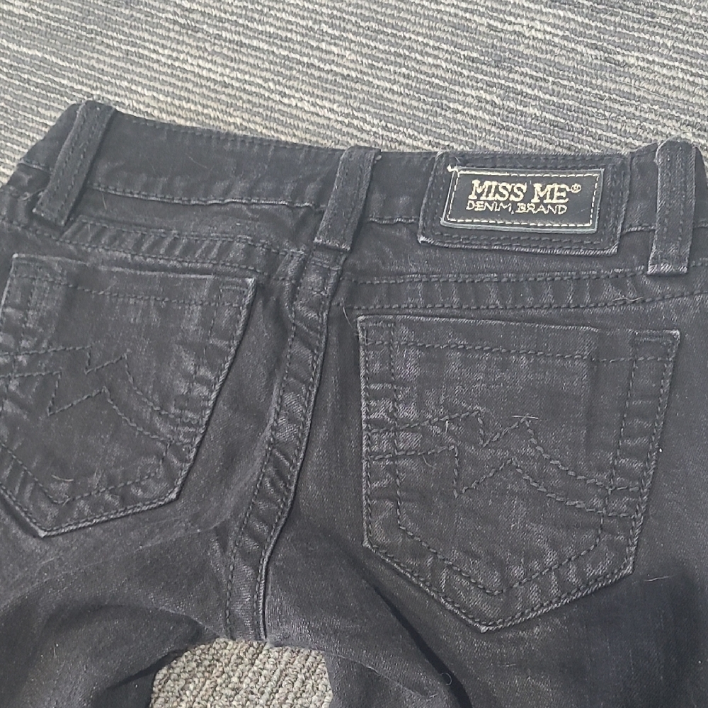 Miss Me Black Skinny Jeans